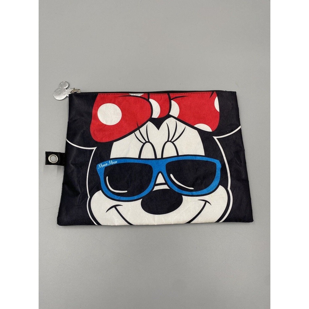 Disney Minnie Mouse Travel Makeup Bag Cosmetic Pouch Toiletry One Bag Only